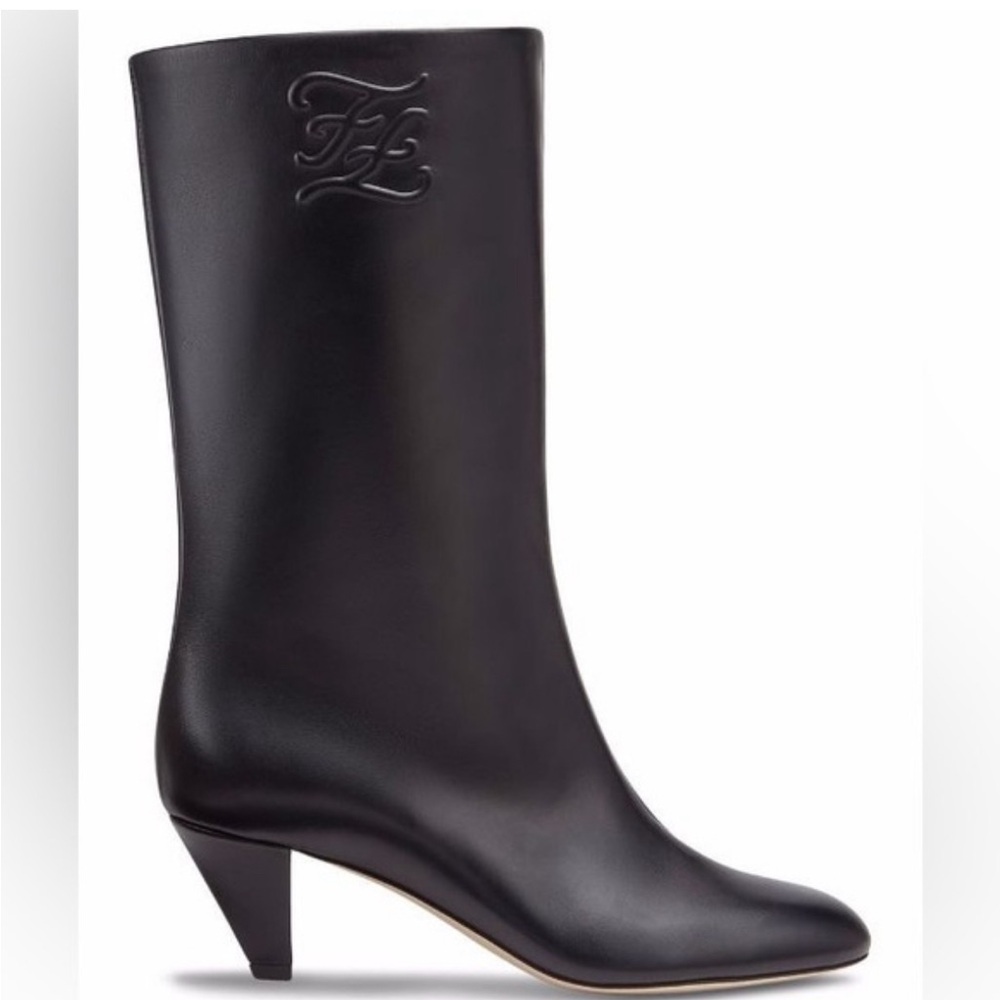 Fendi Kaligraphy Motif 55mm Boots